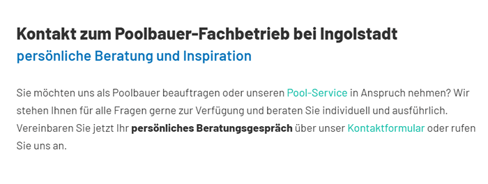 Poolbauer Fachbetrieb in 85402 Kranzberg
